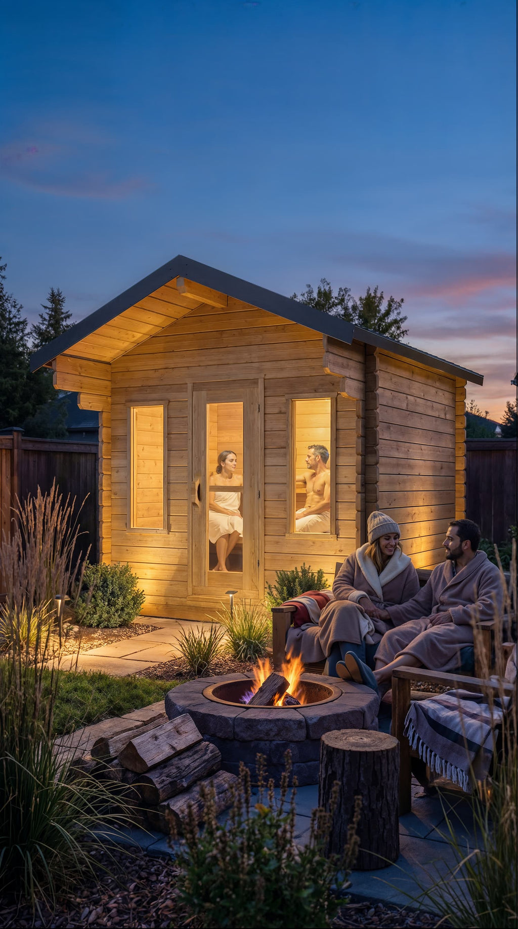 CT Palmer Cabin Sauna