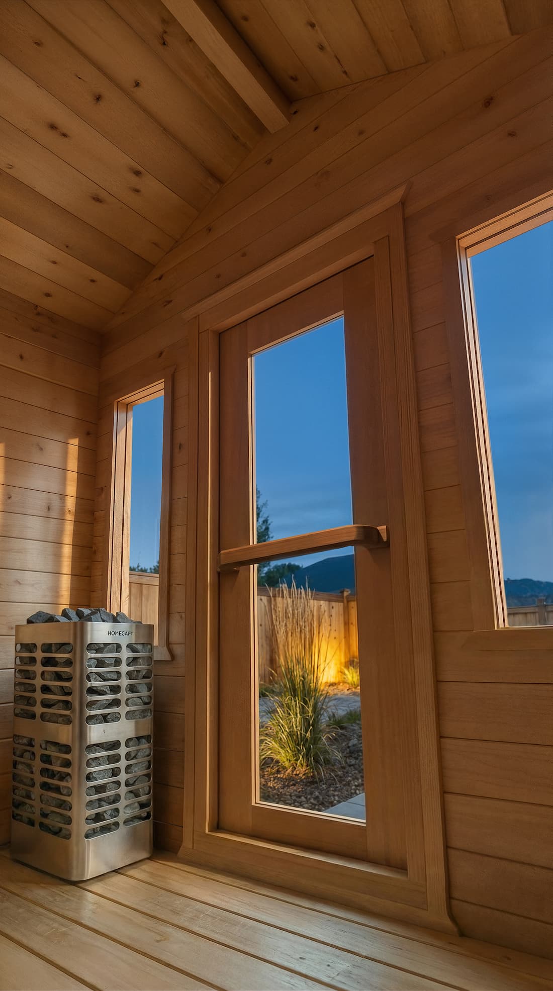 CT Palmer Cabin Sauna