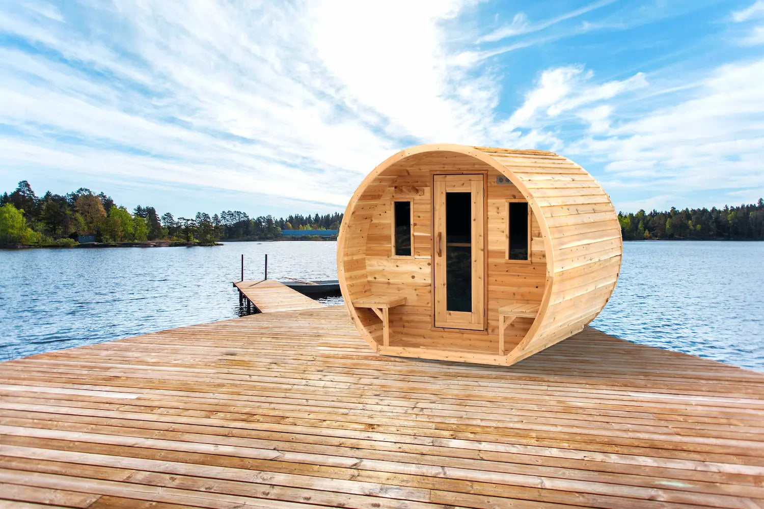 CT Elation Barrel Sauna