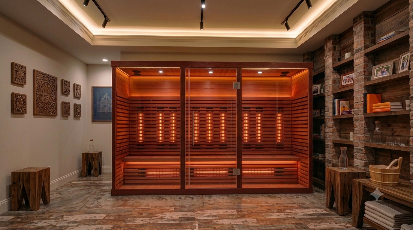 4 Person Infrared Indoor Sauna