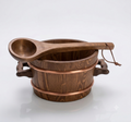 Cedar Sauna Bucket & Ladle