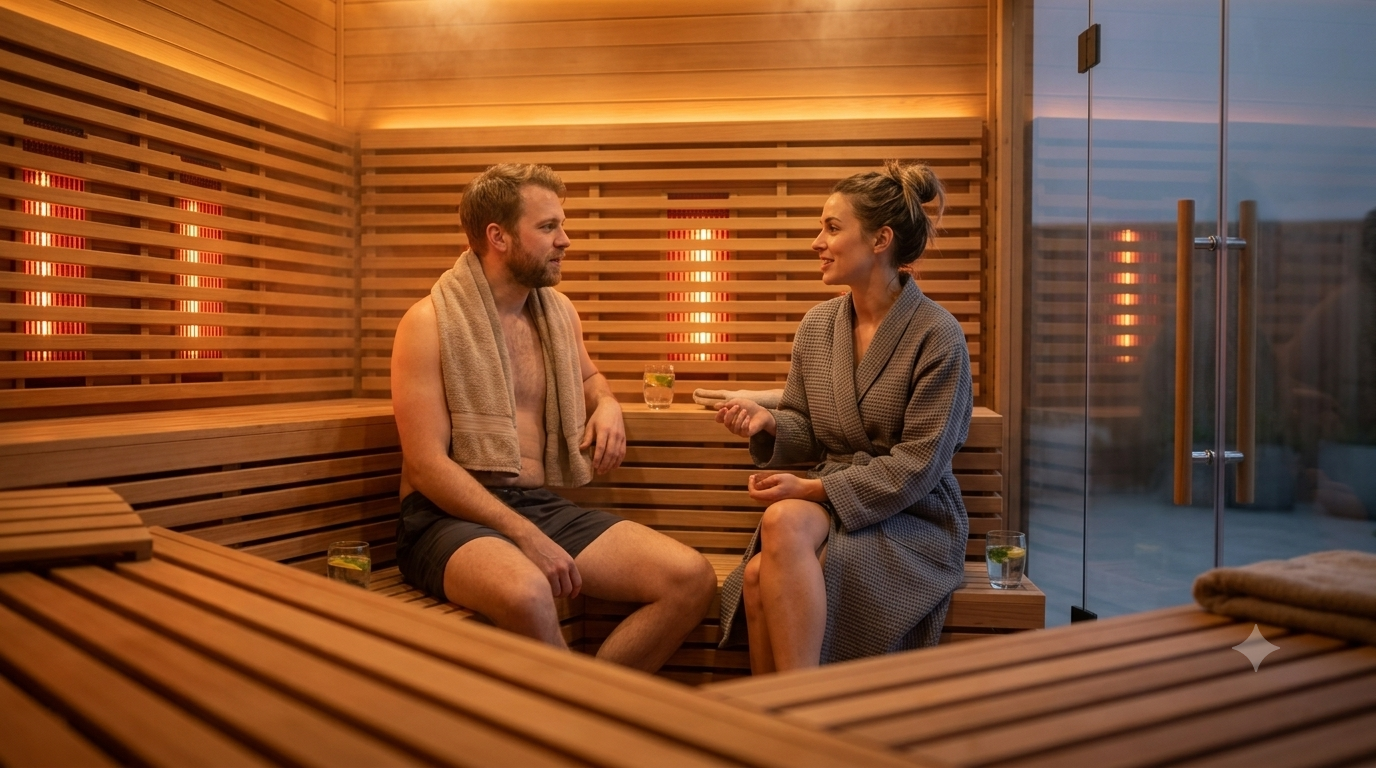 Apex Square Cabin Sauna
