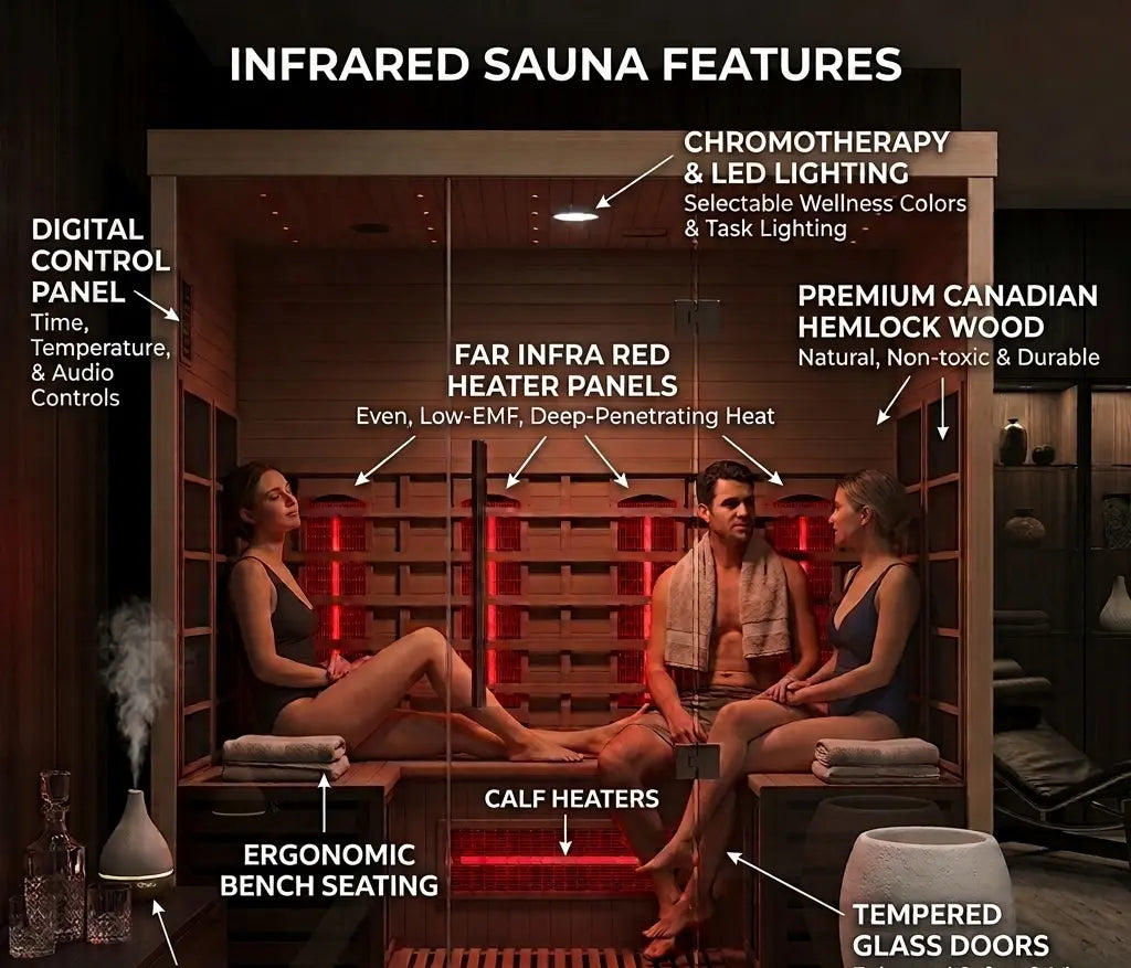 Lumin Infrared Sauna Three