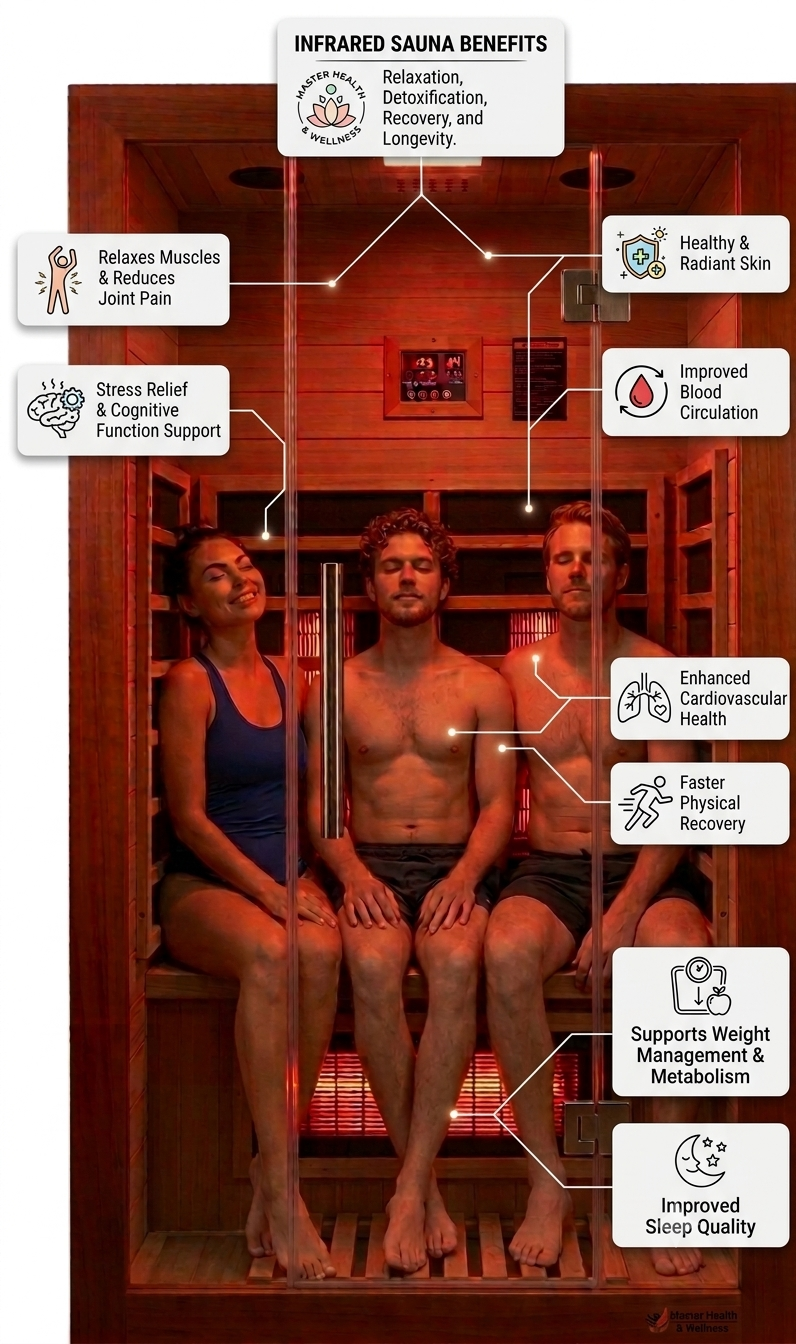 4 Person Infrared Indoor Sauna