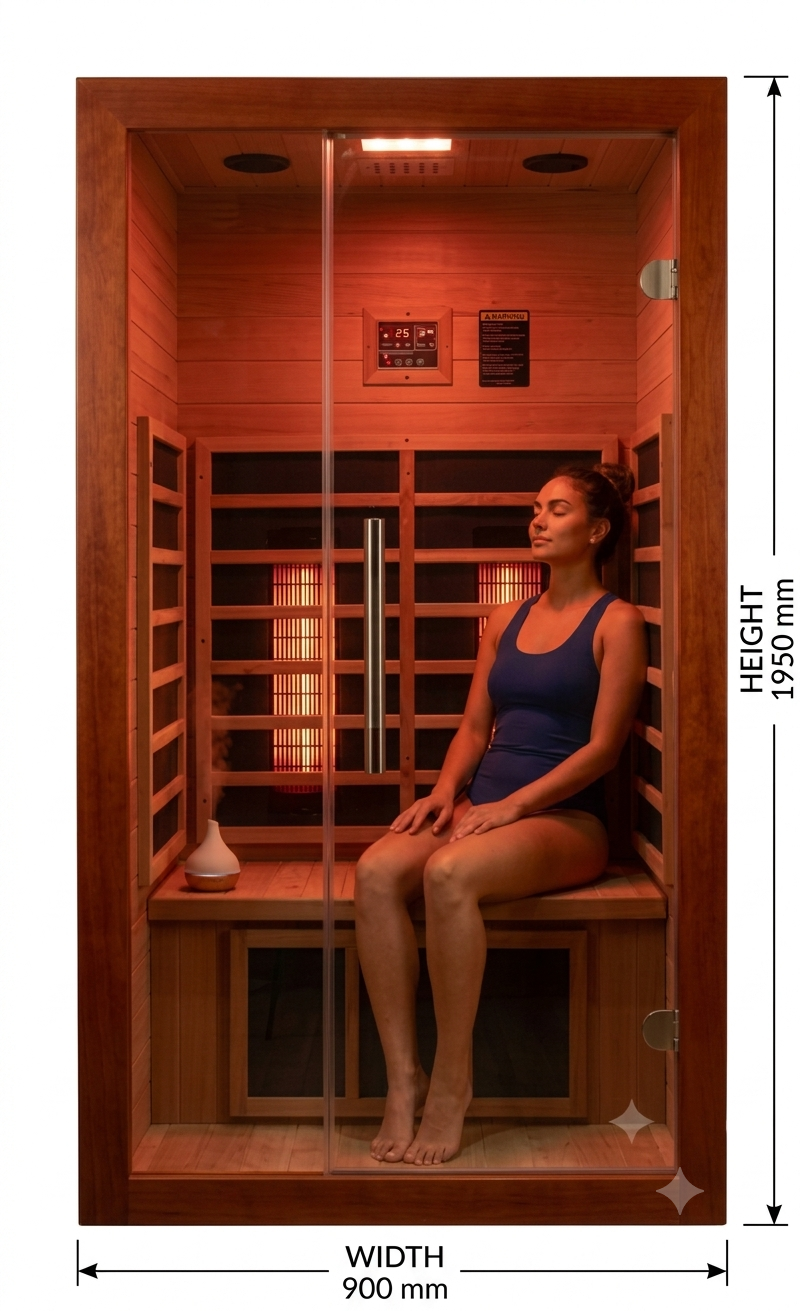 One Person Infrared Indoor Sauna