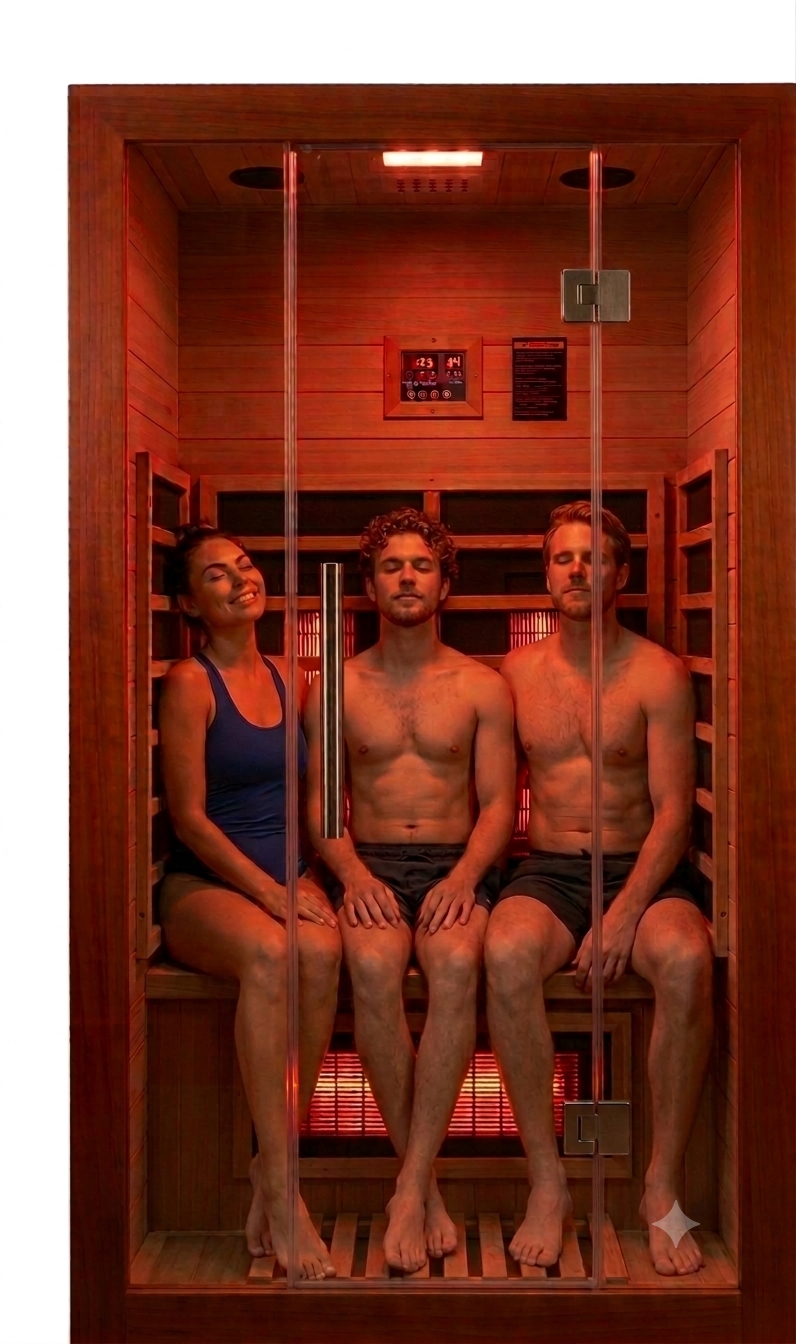4 Person Infrared Indoor Sauna