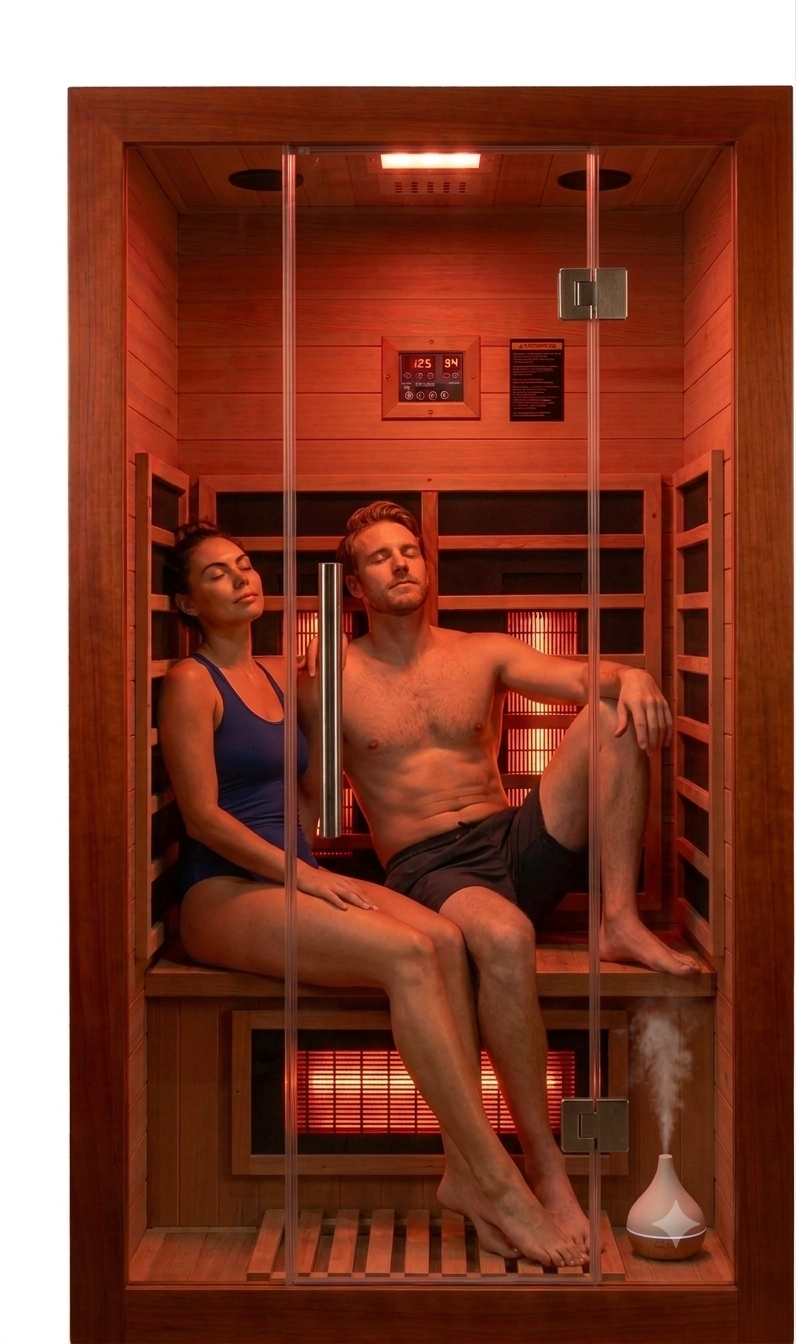 Two Person Infrared Indoor Sauna