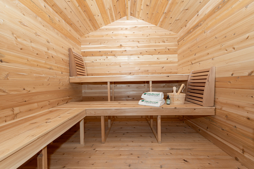 CT Georgian Cabin Sauna with Porch