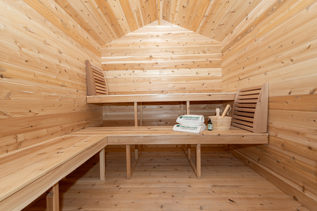 CT Georgian Cabin Sauna with Porch