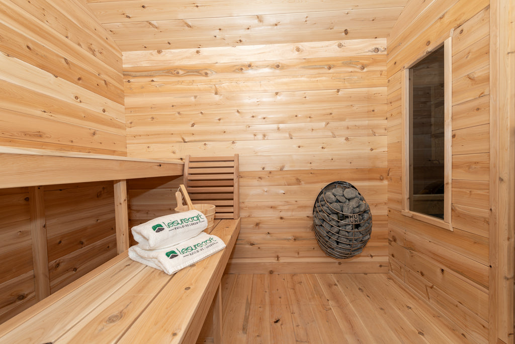CT Georgian Cabin Sauna with Porch