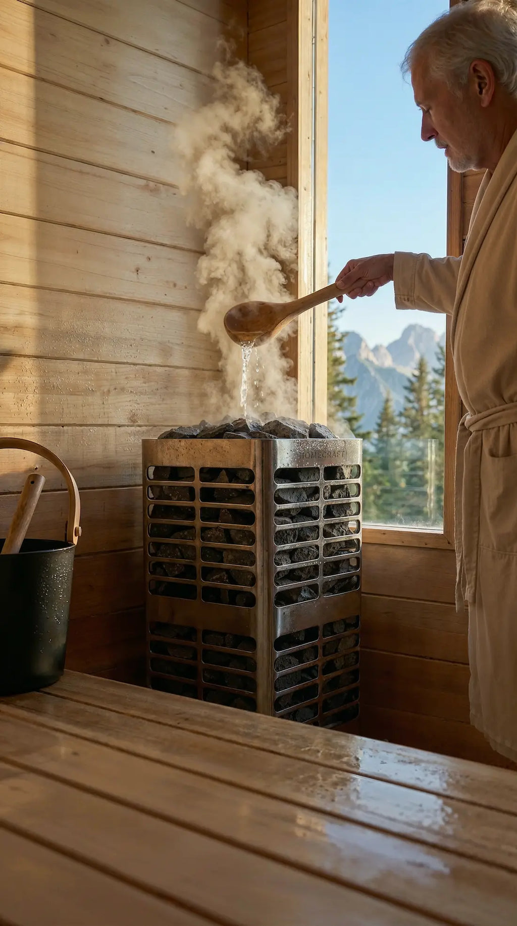 CT Palmer Cabin Sauna