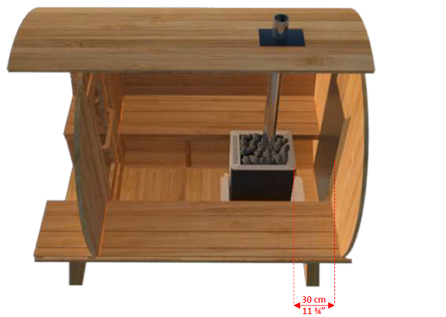 CT Serenity Barrel Sauna