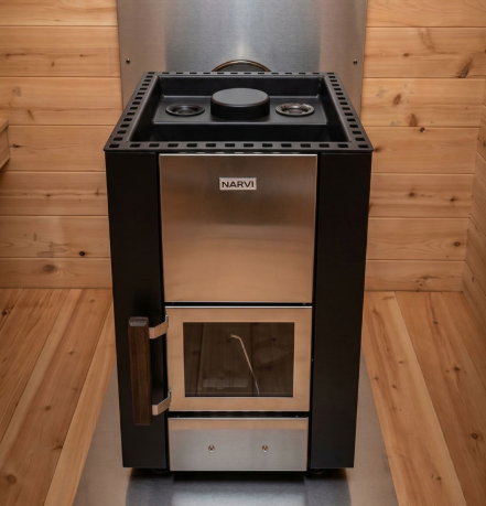 Narvi Kuru Wood Burning Sauna Heater