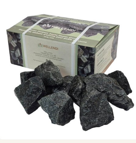 4-6" Wellendi Sauna Rocks