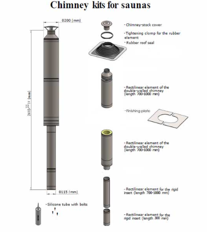 Chimney Set for out the Top
