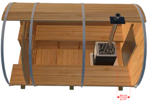 CT Tranquility Barrel Sauna