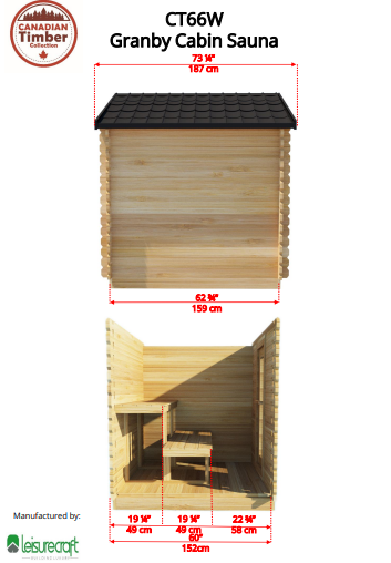 CT Granby Cabin Sauna