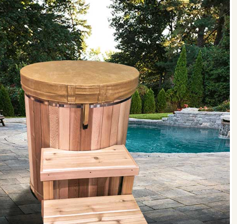 36" Round Cold Plunge Lid